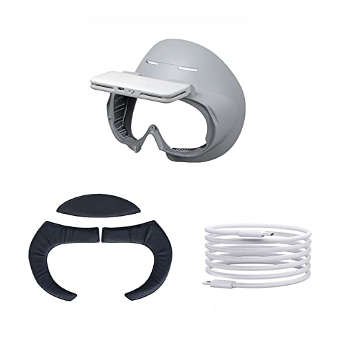 bephible VR-Headset-Augenabdeckung, staubdicht, einfache Installation, verformt sich nicht leicht, VR-Headset-Augenabdeckung für PICO4 D