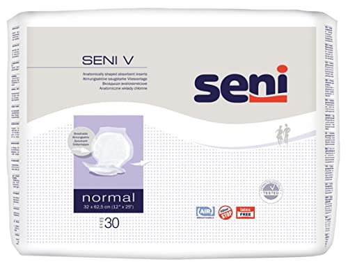 San Seni Vlies Normal - saugstarke Inkontinenzvorlagen bei Blasenschwäche und Inkontinenz
