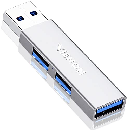 USB 3.0 Hub, VIENON Aluminium 3 Port USB Hub USB Splitter USB Expander für Laptop, Xbox, Flash Drive, HDD, Konsole, Drucker, Kamera, Tastatur, Maus