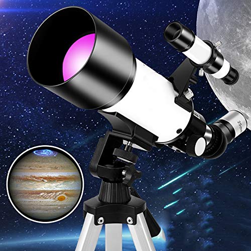 Portable Travel Telescope for Kids Beginners with Tripod and Eyepiece, Refractor Telescope with Carry Bag for Kids Beginner (Color : Package 1) WOWCSXWC