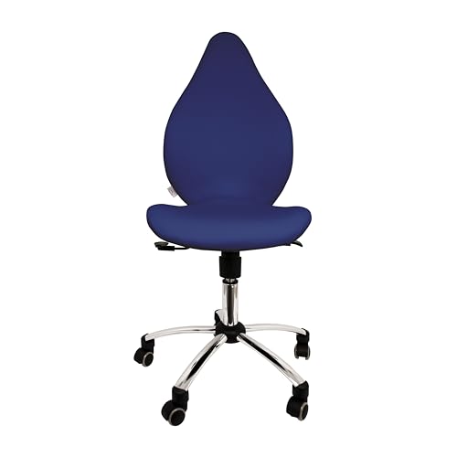 Teqler Medizin-Stuhl dunkelblau