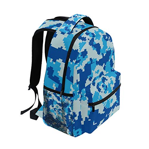 FANTAZIO Rucksäcke Army Blue Schultasche Daypack One Size 8