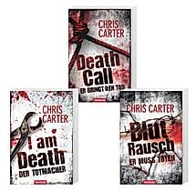 Chris Carter | Robert Hunter Reihe Band 7 - 9 | I am Death - Der Totmacher + Death Call - Er bringt den Tod + Blutrausch - Er muss töten