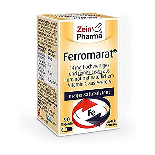 Zein Pharma Ferromarat, 14mg - 90 caps