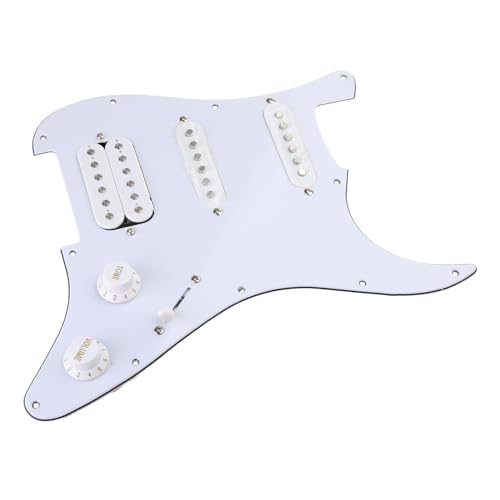 Gitarren-Tonabnehmer SSH Single Coil Gitarren-Tonabnehmer geladen vorverdrahtet Pickguard Pickups Gitarrenteile Gitarren-Tonabnehmer Ersatz Gitarren-Tonabnehmer Set vorverdrahteter Pickguard Single