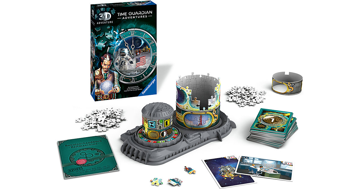 3D Adventure 11539 TIME GUARDIANS - Chaos auf dem Mond - Escape Room Spiel 2