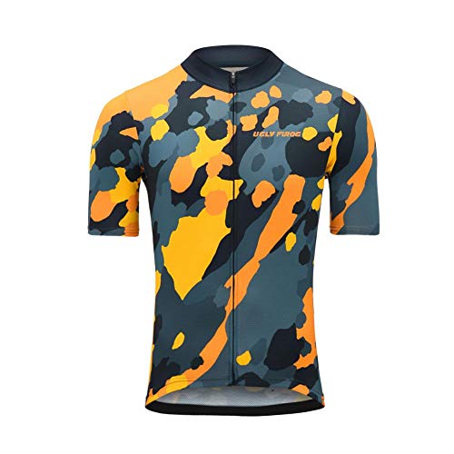 UGLY FROG Designs Radsport Trikots & Shirts Triathlonanzug Herren Radsport Funktionsshirt Reißverschluss Jersey Summer Style