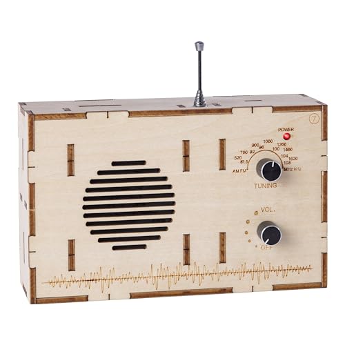 3D Holzpuzzle Radio