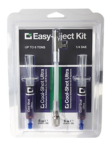 EASY-INJECT KIT, 2x Katalysator AC/R COOL-SHOT ULTRA + adapter (1/4 SAE)