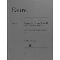 Sonate Nr. 1 A-dur Opus 13 für Violine und Klavier