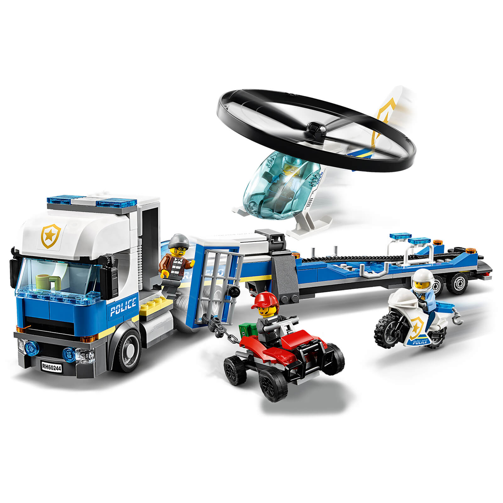 LEGO City: Polizeihubschrauber-Transport (60244) 3