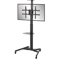 PureMounts PM-CART-70B TV Standfuß für LCD/LED/Plasma Bildschirme von 94-178 cm (37-70 Zoll) schwarz