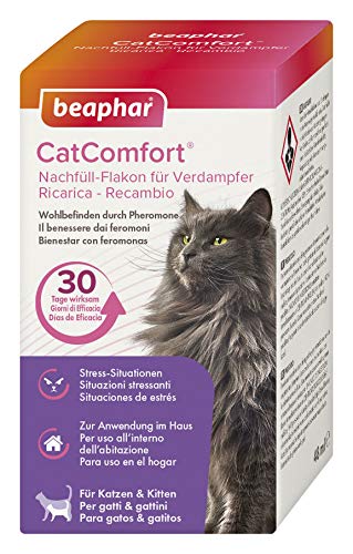 beaphar CatComfort Nachfüll-Flakon,Beruhigungsmittel für Katzen mit Pheromonen, (1er Pack)