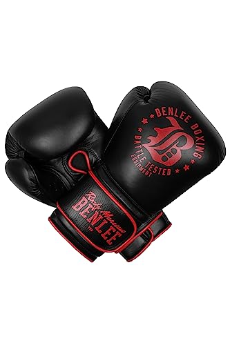 Benlee Sparring-Boxhandschuhe aus Leder TOXEY Spar Black/Red 12 oz
