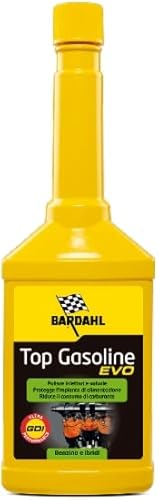 Bardahl - Top Benzin-Additiv, schmiert und schützt das gesamte Kraftstoffsystem, reduziert den Kraftstoffverbrauch und Schadstoffemissionen, 2 x 250 ml