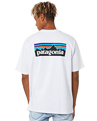 Patagonia - P-6 Logo Responsibili-Tee - T-Shirt Gr S grau