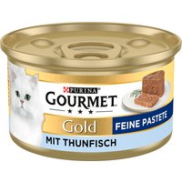Sparpaket Gourmet Gold Feine Pastete 48 x 85 g - Thunfisch