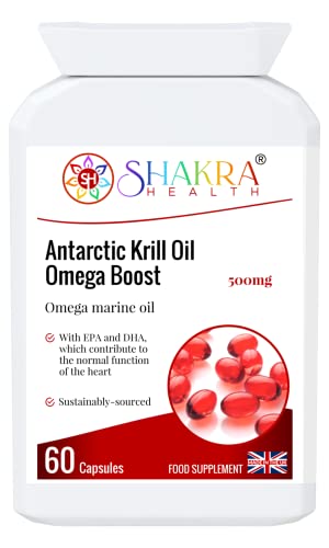 Shakra Health Antarktisches Krillöl Omega Boost – Spiritualität, Wissenschaft & Nahrungsergänzungsmittel