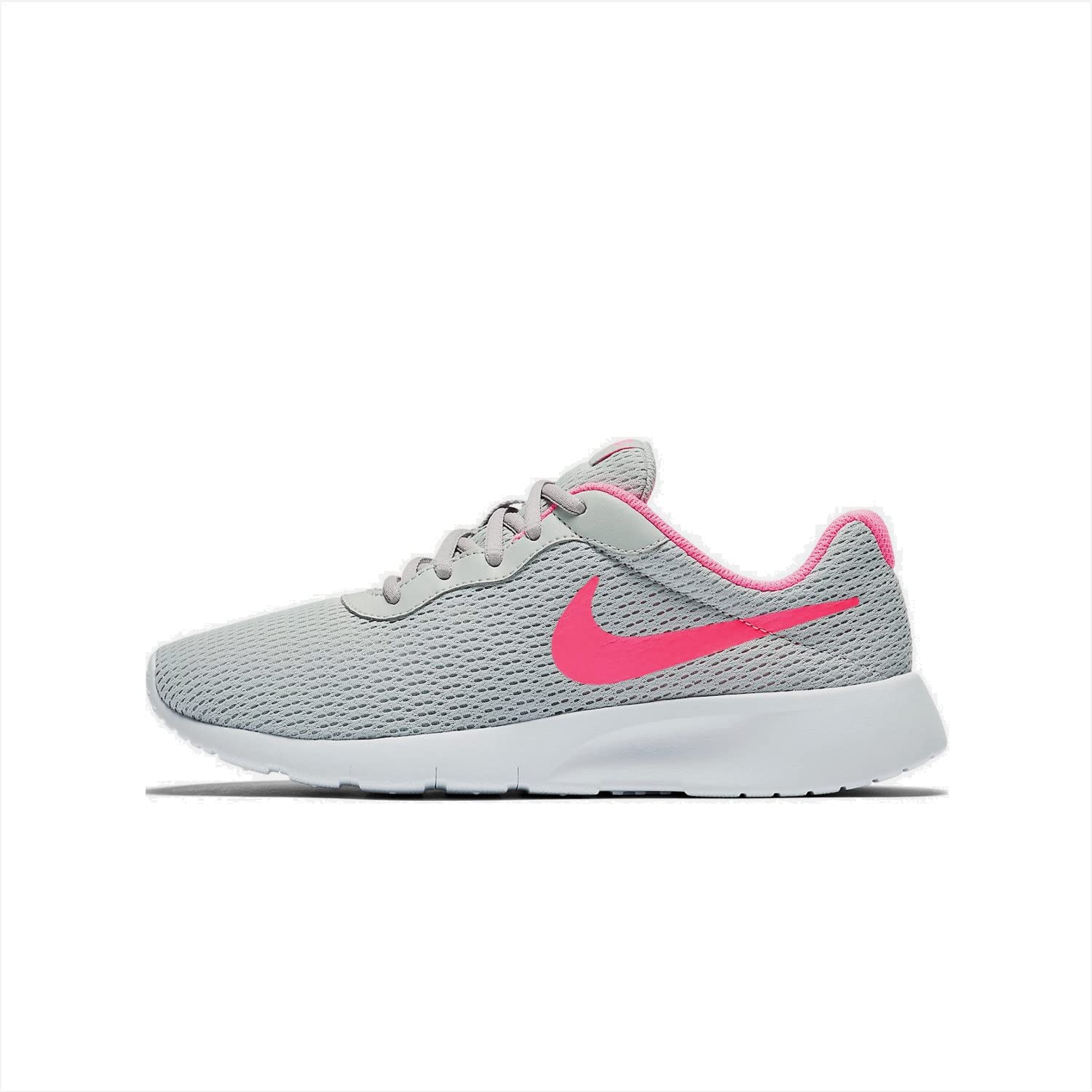 Nike Tanjun Big Kids' Shoe Laufschuh, Grau Rosa, 35.5 EU