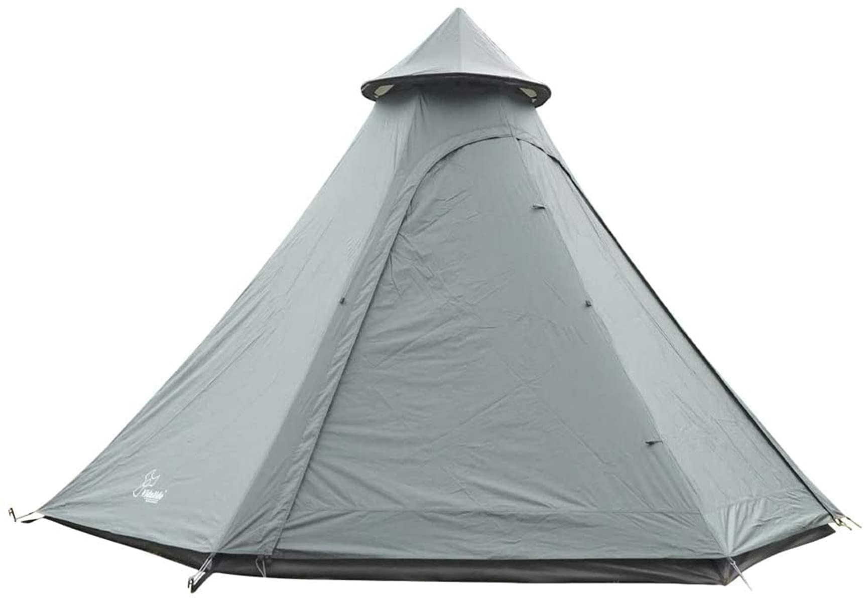 Sport Tent wasserdichte Campingzelt Familienzelt Tipi Zelt Outdoor Doppelschichten Teepee 3.1M / 10ft Pyramidenzelt Indianzelt mit festen Groundsheet (Seladon)