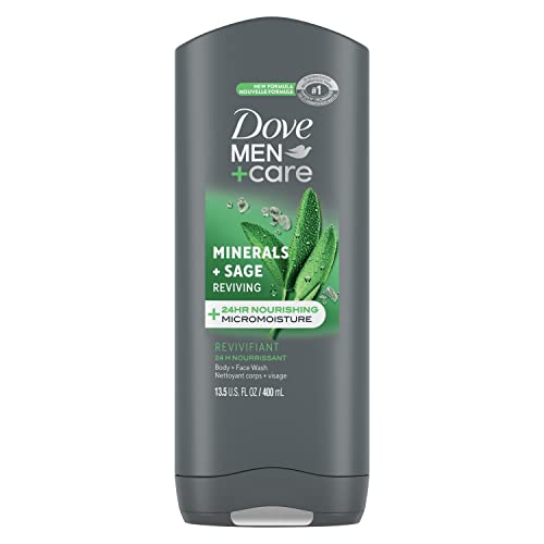 Men + Care Elements Body Wash, Minerals and Sage, 13.5 Ounce (Pack of 3)