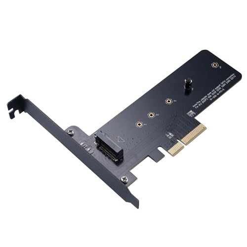 Akasa AK ak-pccm2p-01 interne m.2 Karte und Schnittstellen-Adapter - Karten und Adapter von Schnittstellen (PCIe, m.2, 32 GBit/s, schwarz, 120 mm, 148 mm)