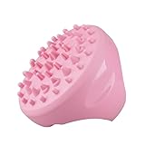 Silikon-Kopfhautmassagegerät, Shampoo-Bürste, Silikon-Haar-Kopfhautmassagegerät, Silikon-Kopfhautmassagegerät (Color : Pink, Size : Box packing)