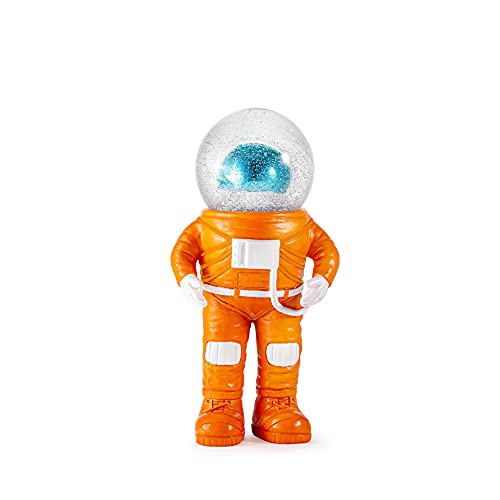 DONKEY Summerglobe | The Marstronaut | Deko Figur mit Schneekugel im Astronauten Look, 18 cm groß