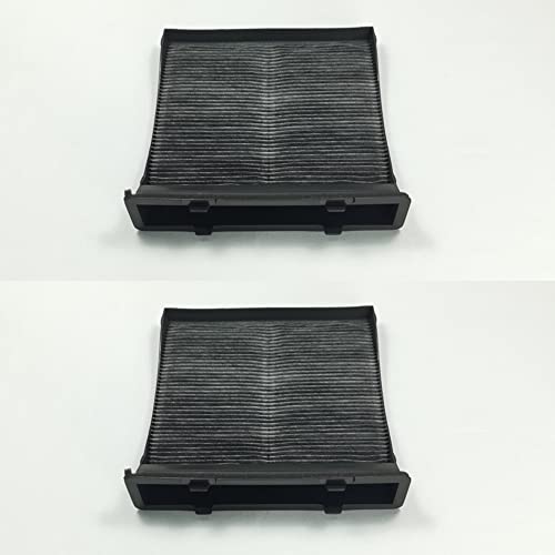 PURRL Filterset Luftfilter + AC Innenraumfilter kompatibel mit Subaru kompatibel mit XV kompatibel mit Forester kompatibel mit Impreza kompatibel mit WRX (Farbe: 2 Innenraumfilter)