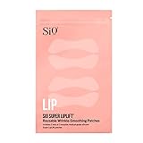 SiO Beauty Super Liplift | Smile & Lip Anti-Falten-Patches für 4 Wochen | Glättende Silikon-Patches für Lippen & Lächeln Falten und feine Linien | 4 Stück