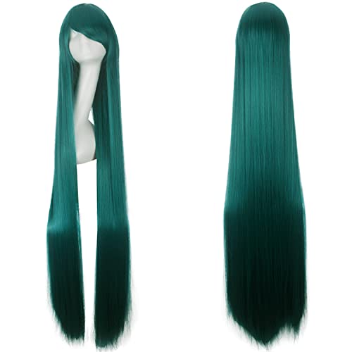 Perücke für Cosplay Perücke altes Kostüm Universal 120 150cm langes glattes Haar Anime Farbe Haar cos Perücke Farbe: 122-14 (150CM)