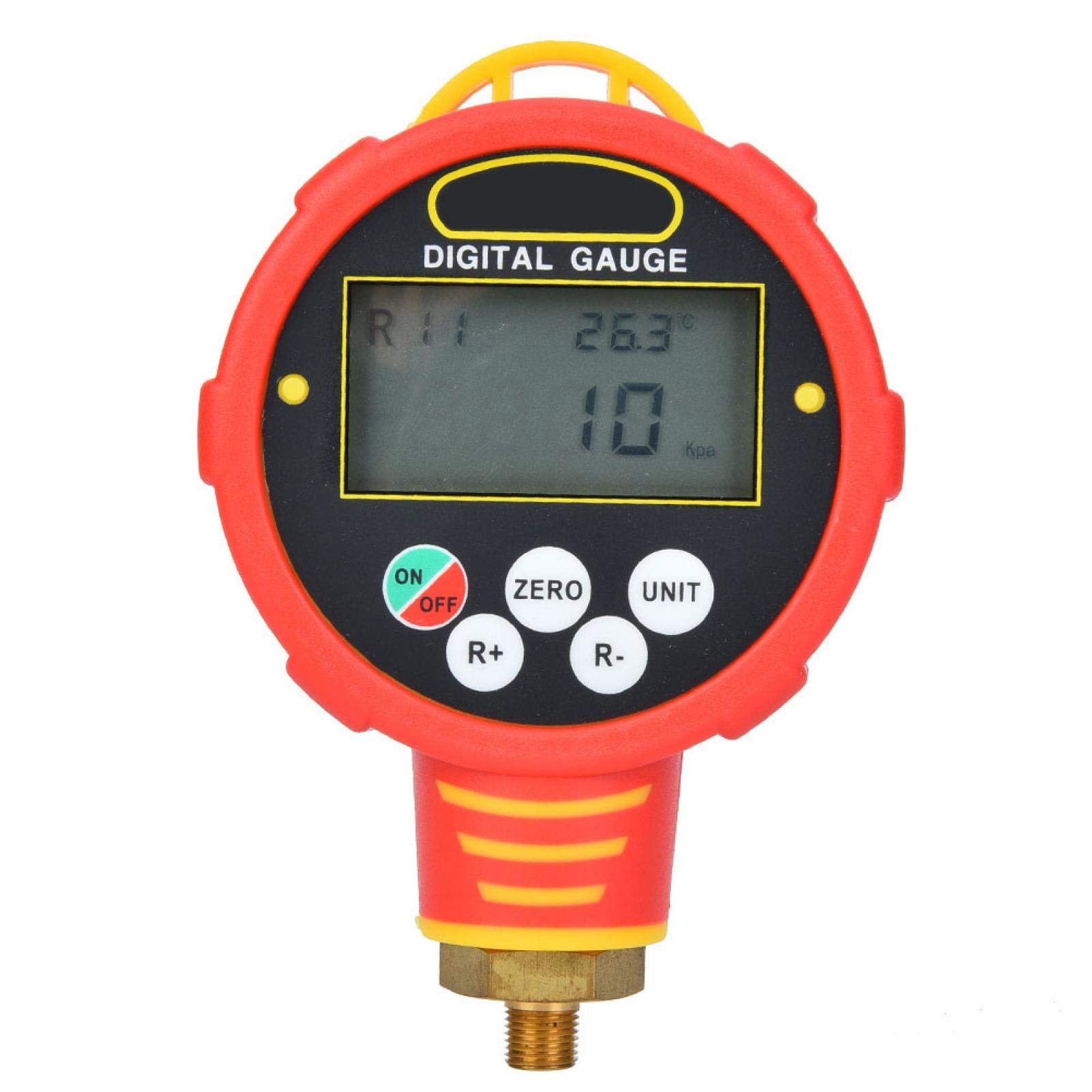 Digitales Manometer Hochdruck Klimagerät für Kältemittel WK-688H Druckmanometer Pneumatisches Kontrollventil