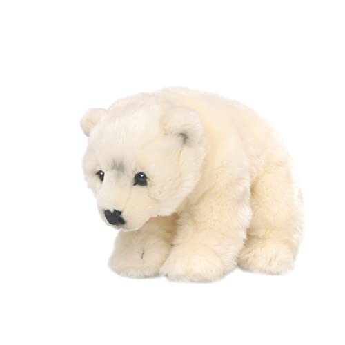 WWF Kuscheltier Eisbär weich 23 cm, zum Teil aus recyceltem Material