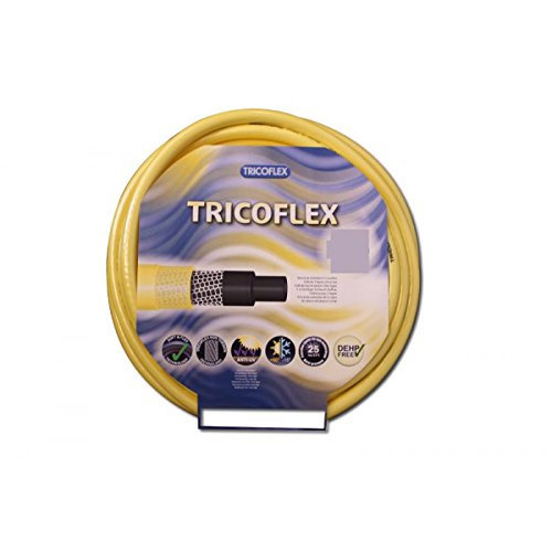 Tricoflex Gartenschlauch Wasserschlauch PVC gelb, 1/2", 50m