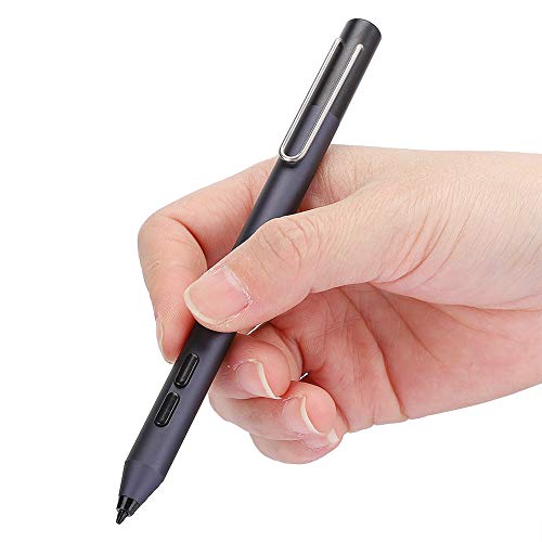 Universeller Neuer Stylus-Stift, Druckempfindlichkeit der Stufe 2048, papierähnliche Schreibberührung, Anti-Mis-Touch-Design, Touchscreen-Stylus für Surface Pro 3 4 5 G Book Go(Schwarz)