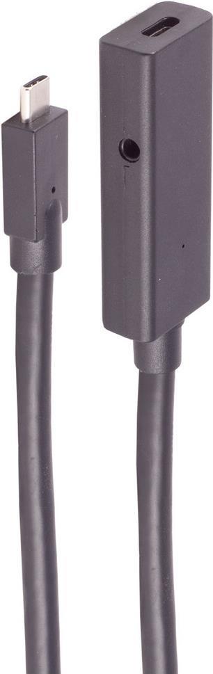 shiverpeaks ®-BASIC-S--USB C-C Kabel--Aktive USB-C Verlängerung, USB 3.1, 10Gbps, 4,0m (BS13-49405)