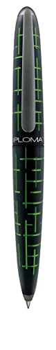 DIPLOMAT ELOX Drehbleistift Druckbleistift/Handgefertigt/mit Geschenkbox/Farbe: Schwarz Grün