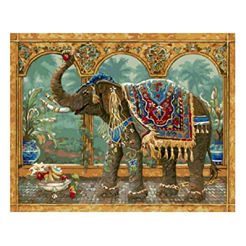 MAIYOUWENG Wooden Adult Jigsaw 1000 Stück Heiliger Elefant Indien Bild Sehr Anspruchsvolle Erwachsene Und Teenager Casual Puzzle, Hohe Qualität Large Size Puzzle