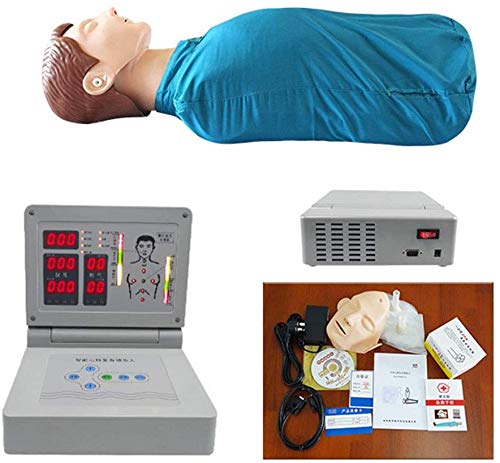 SmPinnaA Vollautomatischer computergesteuerter Kardiopulmonaler Reanimations-Simulations-Simulationsdummy CPR Künstliche Atmung Training Erste Hilfe Lehrpuppe