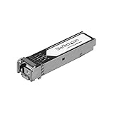 StarTech.com Transceiver Modul (SFP Module, 1000Base-BX40-D Juniper kompatibel, Glasfaser, LC Single Mode mit DDM)