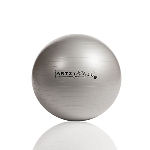Artzt Vitality Fitness-Ball Professional Silber, 55 cm