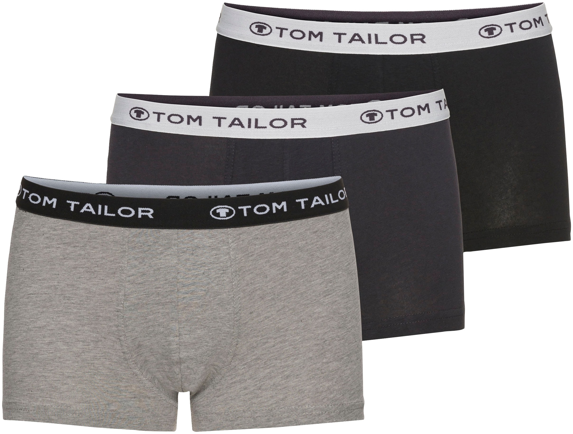TOM TAILOR Boxershorts "Buffer", (Packung, 3 St.) 2
