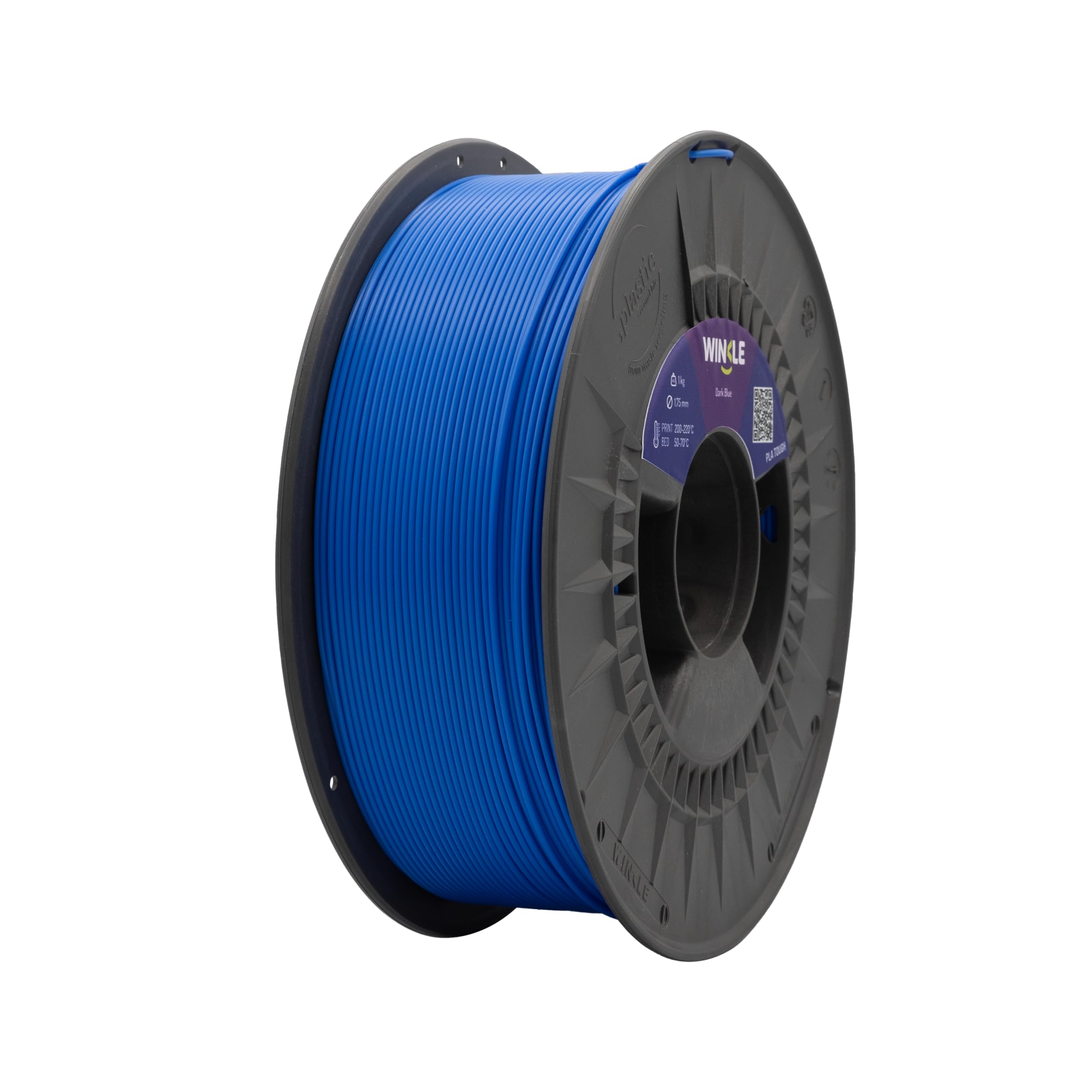 Winkle PLA TOUGH Filament Dark Blue | Pla 2,85 mm | Filament Printing | 3D-Drucker | 3D-Filament | Dunkelblau | Spule 1000 g