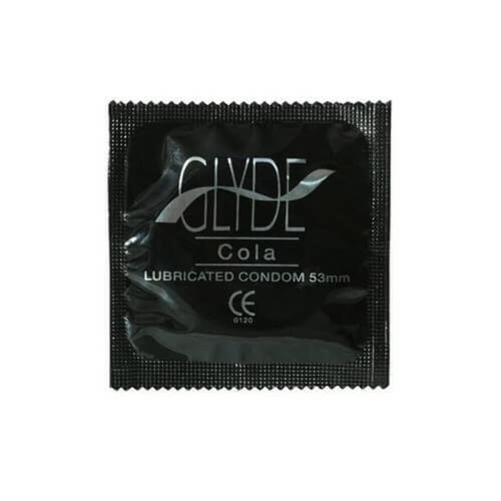 Glyde Ultra Schwarz: 100 vegane Kondome (schwarz/cola)