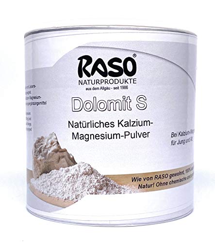 Magnesium - Kalzium DOLOMIT 500g Magnesium natürlich + Kalzium Natürlich - Urgestein Dolomit aus der Natur ist eines der besten biogenen Kalzium- und Magnesiumquellen