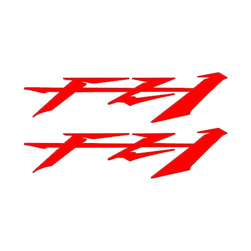 WITTSY Motorrad Aufkleber Wasserdicht Aufkleber FZ1 Zubehör Für Yamaha FZ1-N FZ1N FZ1S Fazer 2006-2015 2011 2012 2013 2014 Halal-Laden (Farbe : Rot)
