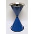 Standaschenbecher Diabola 71x40 cm, blau, Marke: Szagato, Made in Germany (Kegel-Ascher, großer Standascher, Aschenbecher Sanduhr)