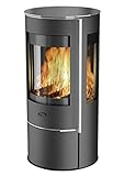 Fireplace K6240 Amarant Kaminofen Stahl Schwarz | Topplatte Glas/A+