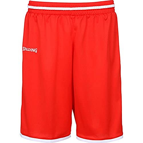 Spalding Herren Move Shorts, rot/Weiß, 4XL