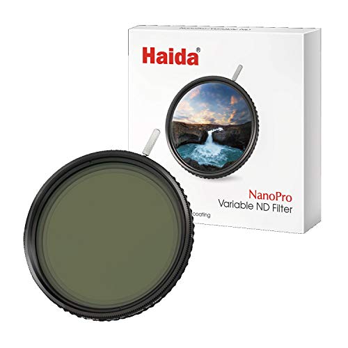 Haida HD4221-67 NanoPro Filter MC Vari ND8 bis ND1000 3 Stop auf 10 Stop Neutral Dichte 67 mm